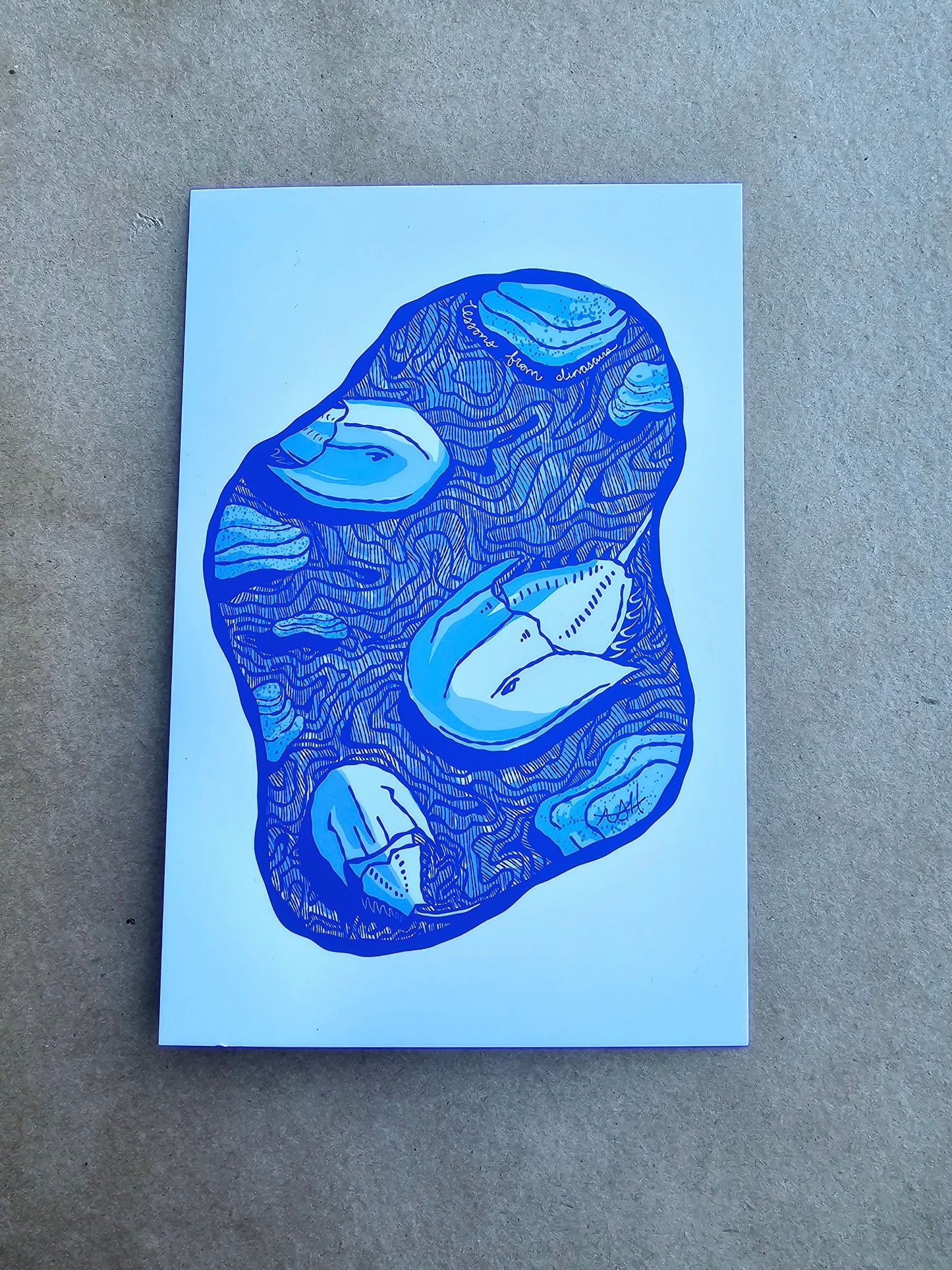 Lessons from Dinosaurs Postcard